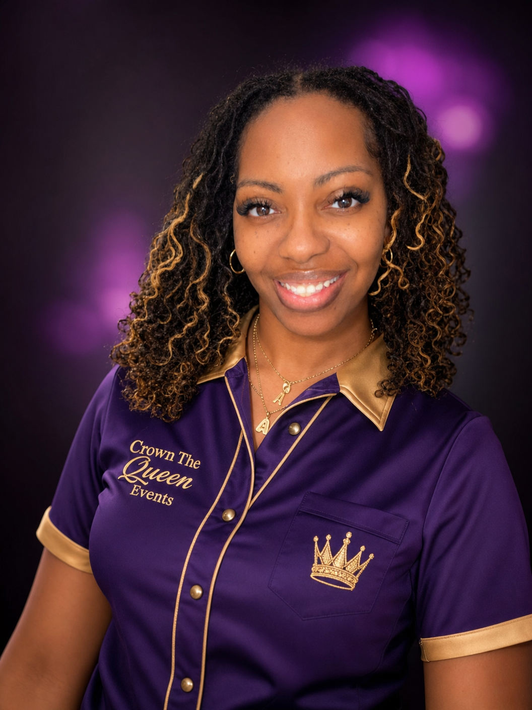 Portrait of Ashley Blueford, Tournament Director of Crown The Queen Events